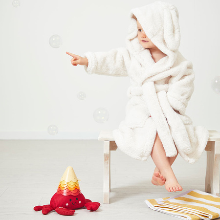 Janod Zabawka do kąpieli krab z muszelkami 10m+