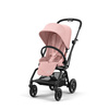 [OUTLET] Cybex Eezy S Twist Plus 2 Wózek Spacerowy Rama Czarna Candy Pink 2024