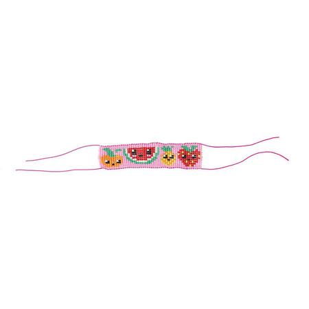 Janod Zestaw kreatywny do tworzenia biżuterii z koralików na krośnie tkackim 8+