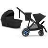 [OUTLET] Cybex E-Gazelle S Wspomagany Wózek Głęboko-Spacerowy Rok Po Roku Moon Black