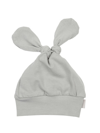 Piapimo Kolekcja CuteSuit  Czapeczka Bawełniana 1-3 mies. Szara 