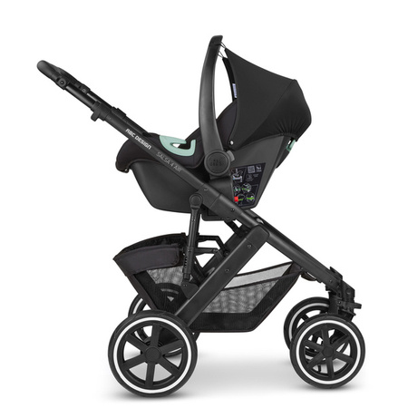 ABC Design Salsa 4 Air 2024 Wózek Głęboko-Spacerowy 2w1 + Akcesoria Ink