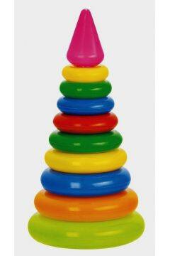 Lazur Mix Układanka Koła Małe Kolorowa