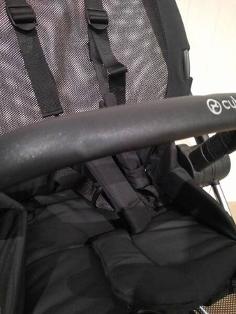 Cybex Mios Wózek Spacerowy 2.0 Tapicerka Siedziska Manhattan Grey Plus