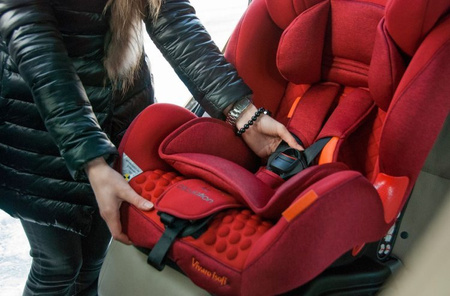 Coletto Vivaro Isofix Fotelik Samochodowy 9-36 kg Szary