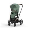 Cybex Priam 4.0 Wózek Głęboko-Spacerowy + Fotelik Samochodowy Cloud T 0-13kg + Baza T Leaf Green 