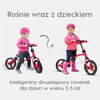 Smart Trike Rowerek Biegowy Czarno-Czerwony