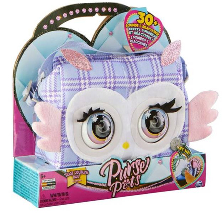 Spin Master Purse Pets Interaktywna Torebka Sowa 6064118