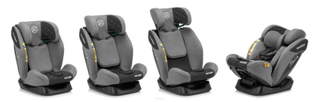 Sesttino SecurePro Fotelik Samochodowy Gray 0-36 kg