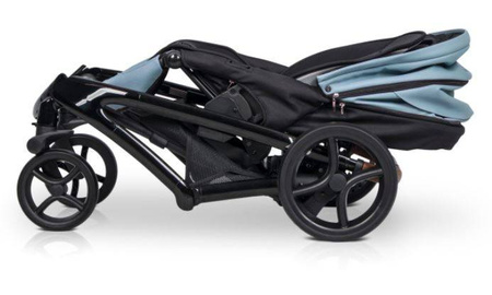 Riko XD Wózek Głęboko-Spacerowy 2w1  Crystal Blue