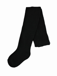 Noviti Rajstopy Bawełniane Gładkie Czarne 116-122