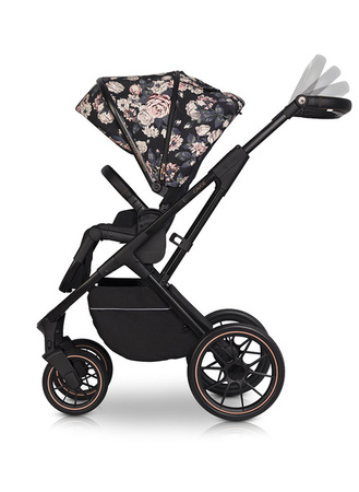 Cavoe Axo Style Wózek Głęboko-Spacerowy 2w1 + Torba +  Adaptery La Rose