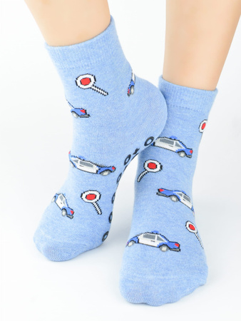 Noviti Skarpety Bawełniane z ABS Chłopięce Rozmiar 27-30 Mix