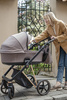 Roan Ivi 2.0 Vintage Wózek Głęboko-Spacerowy Sicilian Olive + Cybex Aton B2 i-Size Fotelik Samochodowy 0-13kg + Baza One Volcano Black	