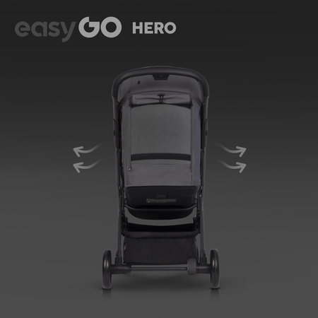Easy Go Hero Wózek Spacerowy Cloud Gray