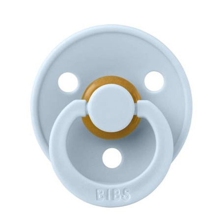 Bibs Smoczek Uspokajający Kauczukowy r. S BABY BLUE