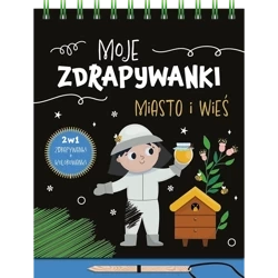 Trefl Książeczka Moje Zdrapywanki Miasto I Wieś