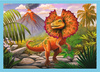 Trefl Wyjątkowe Dinozaury Puzzle 4w1