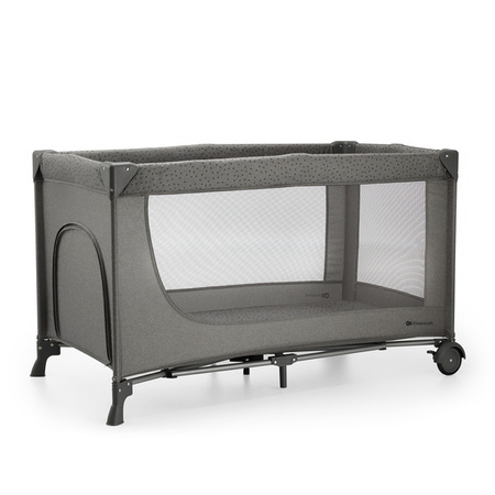 KinderKraft Joy 2  Łóżeczko Turystyczne Dark Grey
