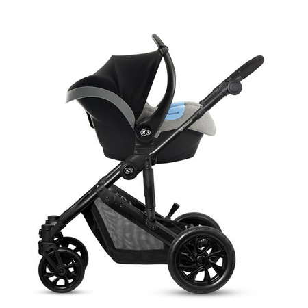 Kinderkraft Prime Lite Wózek Głęboko-spacerowy 07 Gray