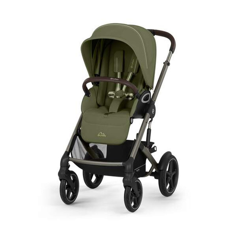 Cybex Talos S Lux Wózek Głęboko-Spacerowy Rama Taupe Moss Green