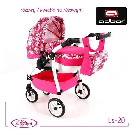 Adbor Lily Wózek dla Lalek Sport Ls-20