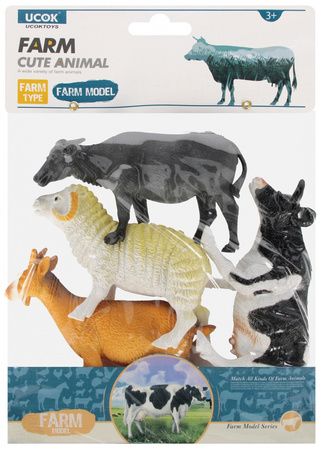 Mega Creative Figurki Zwierzęta 4szt 