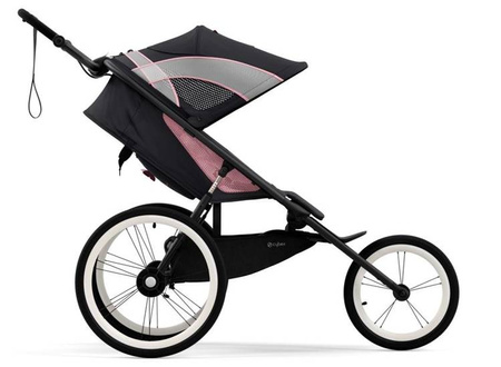 Cybex Avi Wózek Spacerowy Do Biegania Cybex Sports Powder Pink by Anna Lewandowska