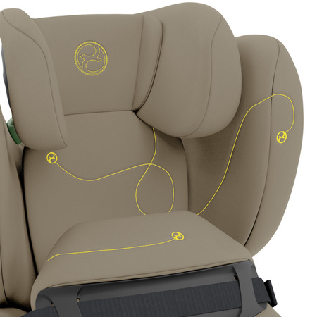 Cybex Pallas G I-Size Fotelik Samochodowy 9-50 kg Seashell Beige 2023