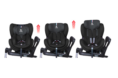 Renolux Gaia Obrotowy Fotelik Samochodowy i-Size (40-105 cm) CARBON
