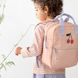 Lassig Plecak mini kwadratowy Little Gang Cherry peach