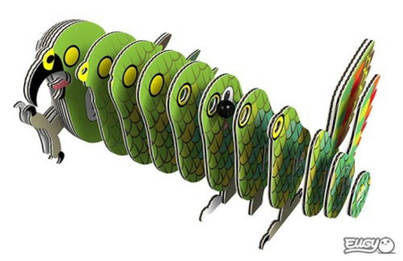 Eugy Eko 3D Układanka Papuga Kea