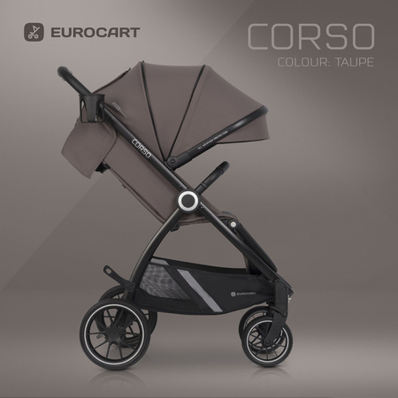 Euro-Cart Corso Wózek Spacerowy Taupe 2023