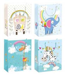 W&K Torebka Upominkowa L Mix Wzorów