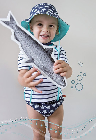 Lassig, Koszulka T-shirt do pływania Sailor, UV 50+