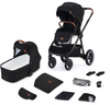 Kinderkraft Everyday Wózek Wielofunkcyjny 2w1 Black