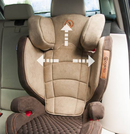 Coletto Avanti Isofix Fotelik Samochodowy 15-36 kg Beige