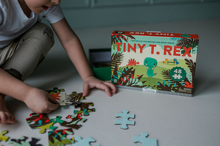 Mudpuppy Puzzle Tiny T.rex 48 elementów 3+