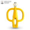 Matchstick Monkey Gryzak Masujący ze Szczoteczką Yellow