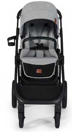 Kinderkraft Everyday Wózek Wielofunkcyjny 2w1 Light Grey