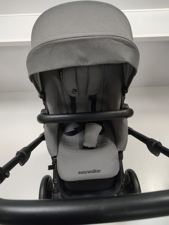 [OUTLET] Easywalker Harvey 2 Wózek głęboko-spacerowy (zawiera stelaż, siedzisko z budką i pałąkiem)  Stone Grey