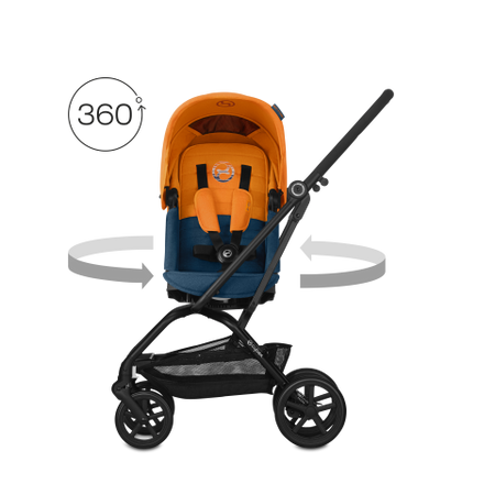 Cybex Eezy S Twist + Plus Wózek Spacerowy Denim Blue