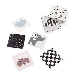 Done by Deer Karty Kontrastowe Dla Niemowlaka Elphee 10szt.