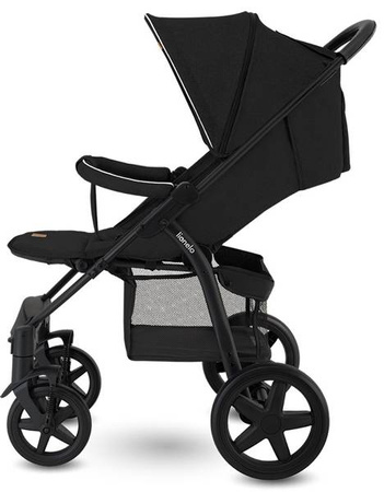 Lionelo Annet Plus Wózek Spacerowy Black Carbon
