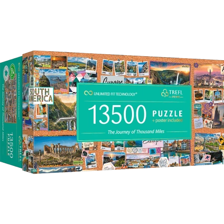 Puzzle - _13500 UFT_ -The Journey of Thousand Mile