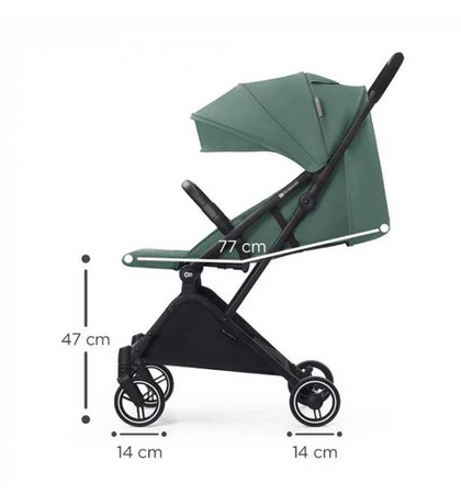 Kinderkraft Indy 2 Wózek Spacerowy Nature Vibes Green 