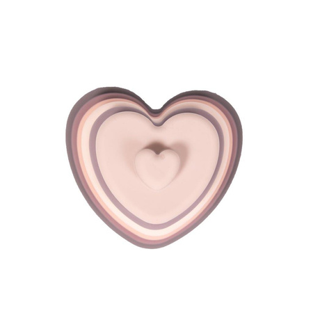 Bo Jungle Silikonowa wieża układanka serca