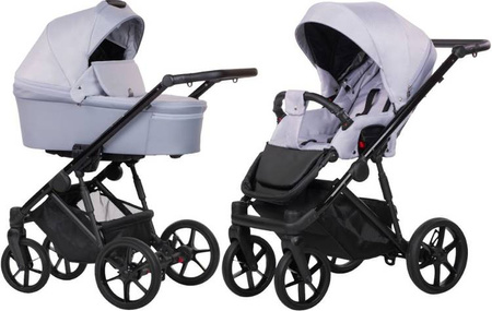 Natoni Jimmy Wózek Głęboko-Spacerowy 2w1 101 Classic Grey