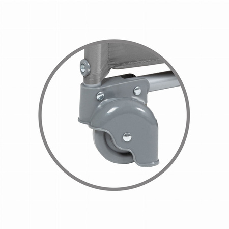 Kidwell Blissy Łóżeczko Turystyczne z Akcesoriami Gray