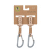 Lassig Casual Label Uniwersalne sznurkowe zaczepy do torby do wózka 2 szt. camel vanilia